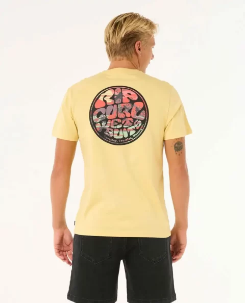 Mens Wettie Passage Icon Tee Rip Curl Tees & Tanks - Image 3