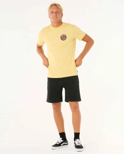 Mens Wettie Passage Icon Tee Rip Curl Tees & Tanks - Image 4