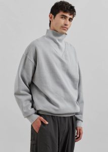 Micah Sweatshirt - Light Grey Grey Men The Frankie Shop Tops
