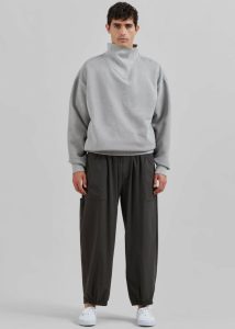 Micah Sweatshirt - Light Grey Grey Men The Frankie Shop Tops - Image 3