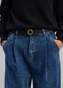 Monika Belt - Black Belts Black The Frankie Shop Women