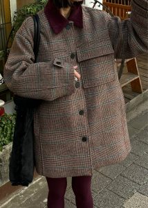 Multi Women Outerwear Selworth Plaid Wool Jacket - Multicolor The Frankie Shop - Image 4