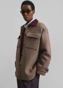 Multi Women Outerwear Selworth Plaid Wool Jacket - Multicolor The Frankie Shop - Image 5