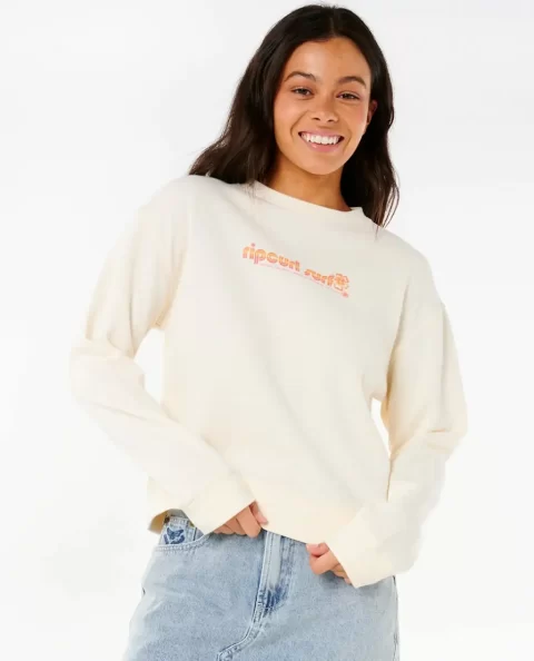 Neon Isles Relaxed Crew Hoodies & Fleece Women Rip Curl