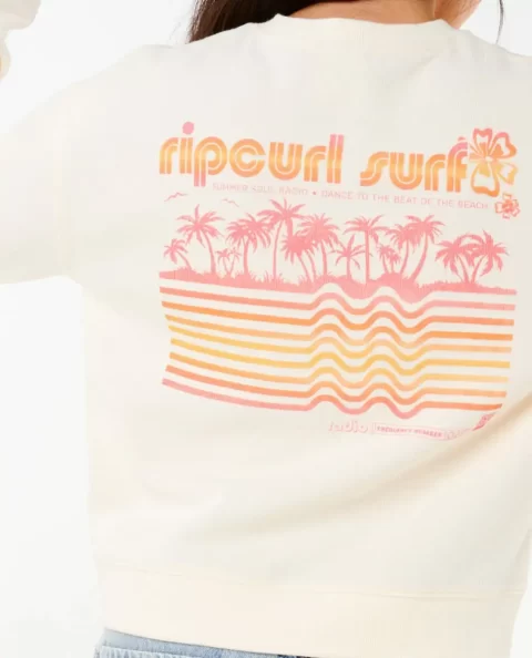Neon Isles Relaxed Crew Hoodies & Fleece Women Rip Curl - Image 5