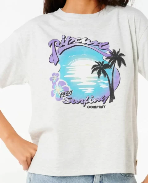 Neon Isles Relaxed Tee Women Rip Curl Tees & Tanks - Image 5