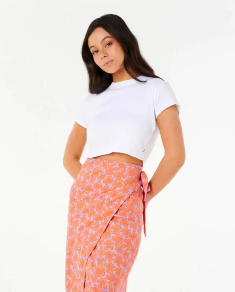 Neon Isles Wrap Midi Skirt Skirts Women Rip Curl - Image 2