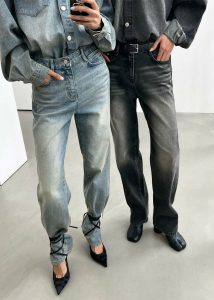 Nevada Jeans - Light Wash The Frankie Shop Women Blue Bottoms - Image 2