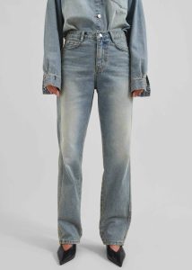 Nevada Jeans - Light Wash The Frankie Shop Women Blue Bottoms - Image 3