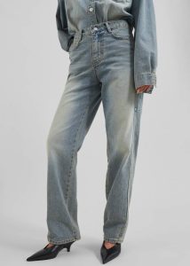 Nevada Jeans - Light Wash The Frankie Shop Women Blue Bottoms - Image 5