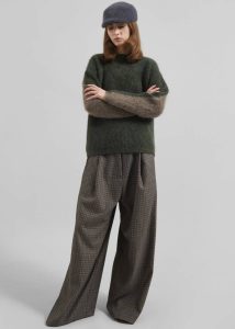 Novers Plaid Trousers - Multicolor Bottoms Multi The Frankie Shop Women - Image 5