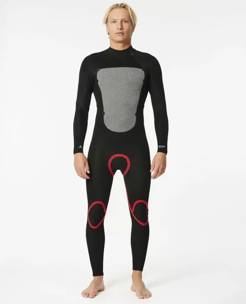 Omega 3/2 Back Zip Wetsuit Fullsuits Rip Curl Mens - Image 4