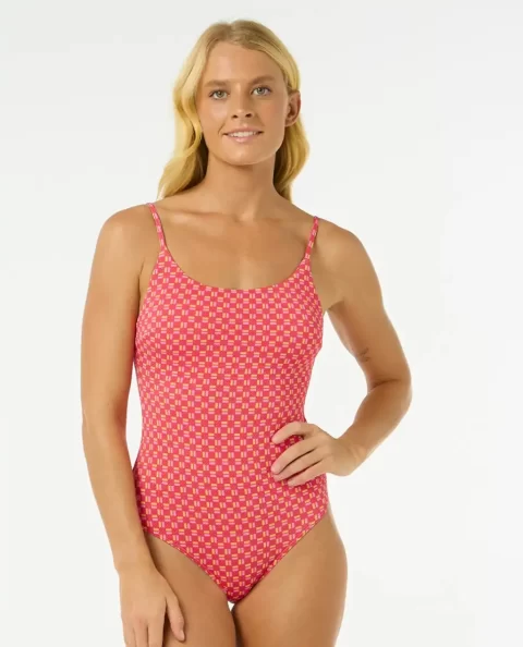 One Pieces Rip Curl Women Shell Cove Cheeky One Piece