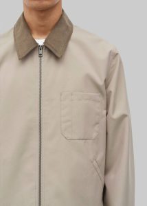 Outerwear Beige The Frankie Shop Men Samsøe Samsøe Sarobin Z Jacket - Greige - Image 2