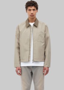 Outerwear Beige The Frankie Shop Men Samsøe Samsøe Sarobin Z Jacket - Greige