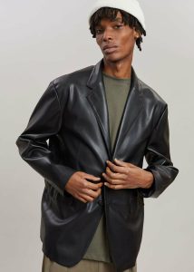 Outerwear Black The Frankie Shop Men Olympia Blazer - Black - Image 4
