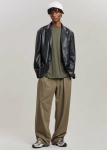 Outerwear Black The Frankie Shop Men Olympia Blazer - Black - Image 5