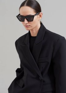 Outerwear Black The Frankie Shop Women Paige Blazer - Black - Image 3