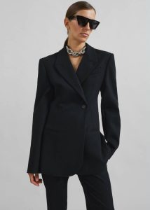 Outerwear Black Women Morrison Crossover Blazer - Black The Frankie Shop - Image 5