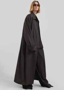 Outerwear Brown Shay Trench Coat - Brown The Frankie Shop Men - Image 5