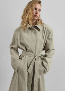 Outerwear Indore Long Coat - Beige Beige Women The Frankie Shop - Image 4