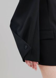 Outerwear Pia Boxy Blazer - Black The Frankie Shop Women Black - Image 5