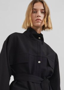 Outerwear The Frankie Shop Cairo Safari Jacket - Black Black Women - Image 3