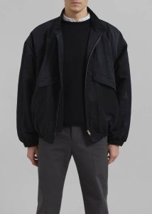 Outerwear The Frankie Shop Men Black Seth Oversized Jacket - Black - Image 3