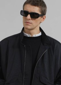 Outerwear The Frankie Shop Men Black Seth Oversized Jacket - Black - Image 4