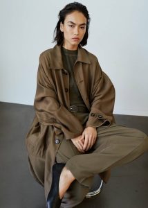 Outerwear The Frankie Shop Men Brown Aldrin Oversized Coat - Camel - Image 2