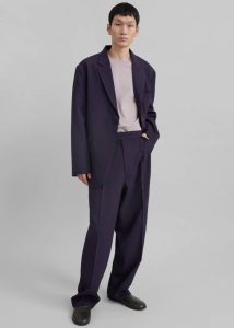 Outerwear The Frankie Shop Purple Men Beo Blazer - Purple