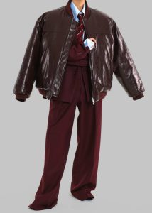 Outerwear Wexford Padded Bomber Jacket - Burgundy Women Red The Frankie Shop