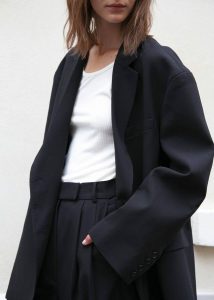 Outerwear Women The Frankie Shop Black Bea Blazer - Black - Image 5