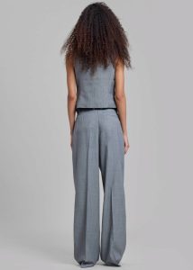 Outerwear Women The Frankie Shop Grey Jorae Vest - Grey - Image 5