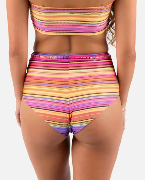 Palapa Hi Waist Cheeky Bikini Bottom Bikini Bottoms Rip Curl Women - Image 3
