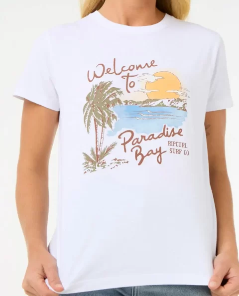 Paradise Bay Standard Tee Tees & Tanks Women Rip Curl - Image 5
