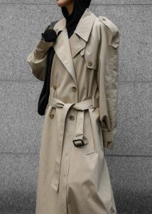 Pelly Trench - Beige The Frankie Shop Women Beige Outerwear - Image 3