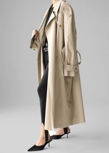 Pelly Trench - Beige The Frankie Shop Women Beige Outerwear - Image 5