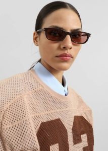 Pieces Uniques Le Maillot Sena - Beige Tops Beige The Frankie Shop Men - Image 2