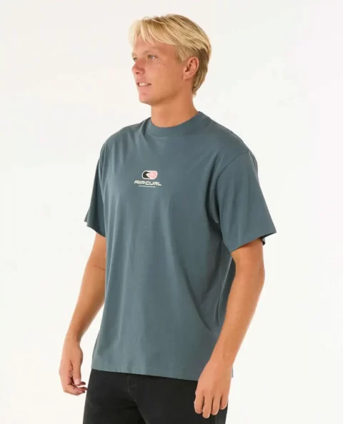 Pill Icon Tee Mens Rip Curl Tees & Tanks - Image 2