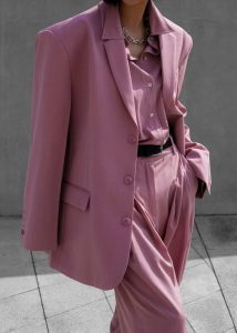 Pink Gelso Oversized Blazer - Rose The Frankie Shop Outerwear Women