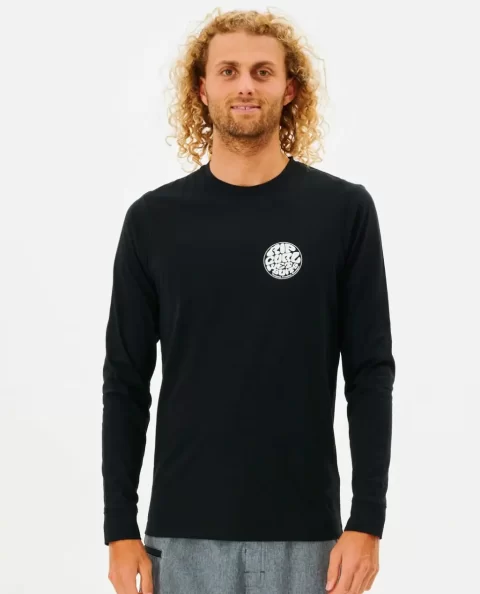Rash Guards Icons Of Surf Long Sleeve Upf Rash Guard Mens Rip Curl - Image 2