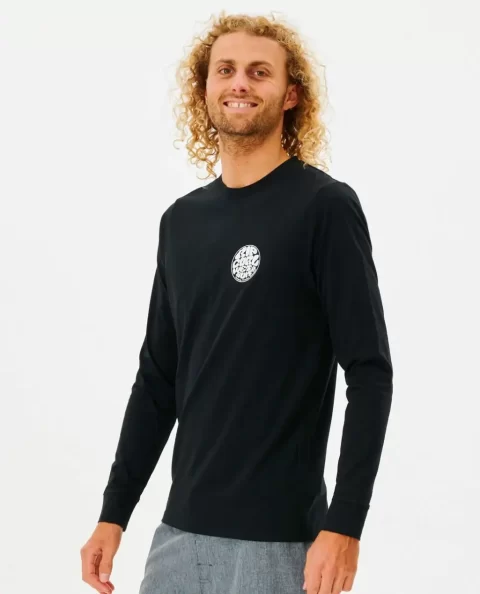 Rash Guards Icons Of Surf Long Sleeve Upf Rash Guard Mens Rip Curl - Image 4