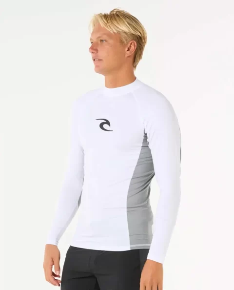 Rash Guards Mens Waves Uv Long Sleeve Rash Guard Rip Curl - Image 2