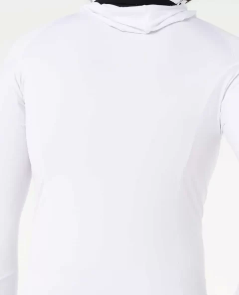 Rash Guards Rip Curl Search Upf Performance Long Sleeve Hood Mens - Image 5