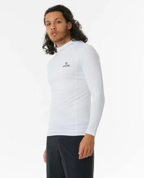 Rash Guards Stack Uv Performance Long Sleeve Hood Wetsuit Vest Mens Rip Curl - Image 2