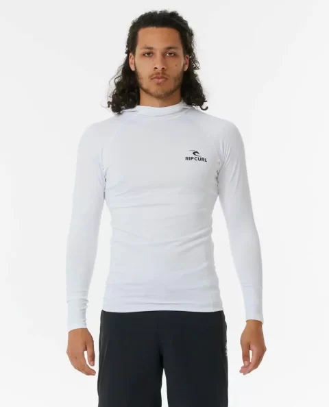 Rash Guards Stack Uv Performance Long Sleeve Hood Wetsuit Vest Mens Rip Curl