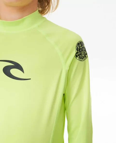 Rash Guards & Vest Brand Wave Uv Long Sleeve Rash Guard Rip Curl Kids - Image 5