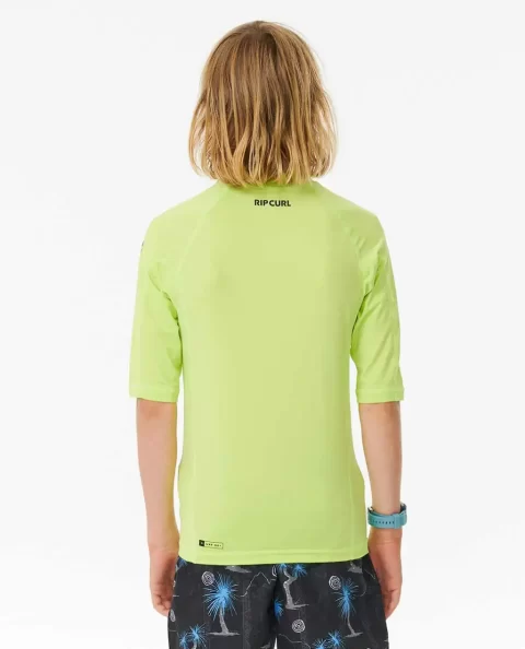 Rash Guards & Vest Kids Brand Wave Uv Short Sleeve Rash Guard Rip Curl - Image 2