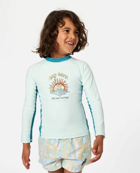 Rash Guards & Vest Rip Curl Kids Tubes Upf Long Sleeve